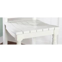 Bristol Barstool White - Powell Company -Baxton Studio Shop GUEST cc9a2f40 2130 473b acd1 c36f36f57c20