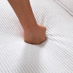 66'' Soft Corduroy Fabric Sofa Bed With Button-Tufted Backrest, Convertible For Living Room, Apartment And Bedroom -Baxton Studio Shop GUEST cc9f8403 2d61 4a36 9e6d 9ee3a8cf1c0b