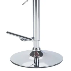 Avondale Bentwood Adjustable Height Gas Lift Barstool Linen Fabric - Wyndenhall -Baxton Studio Shop GUEST ccce2c1d df52 45d5 bfb7 e5429edb05de