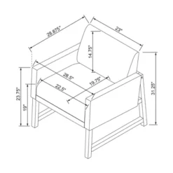 Boucle Upholstered Accent Arm Chair - Cream - Hearth & Hand™ With Magnolia -Baxton Studio Shop GUEST ccd08df6 18c7 406c 85da d09b6917c8bd