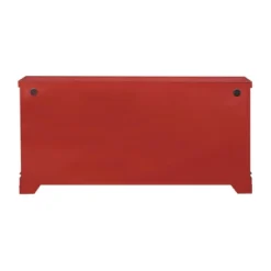 Joseph 4 Door Storage Credenza/Sideboard Burnished Red - Treasure Trove 7 Joseph 4 Door Storage Credenza/Sideboard Burnished Red - Treasure Trove -Baxton Studio Shop GUEST cd02d7c9 d08e 480e b5e8 99c5642bfd0b