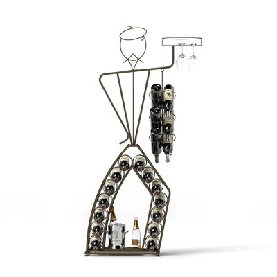 Christmas And Halloween Waiter Wine Rack ,Freestanding Wine Rack With Storage Bottle,Wine Storage Home Bar For Liquor And Wine 14 Christmas And Halloween Waiter Wine Rack ,Freestanding Wine Rack With Storage Bottle,Wine Storage Home Bar For Liquor And Wine - Image 14