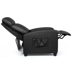 Costway Electric Modern Massage Recliner Sofa Chair Lounge With Remote Control -Baxton Studio Shop GUEST cdaf180e 9a00 4ab8 94f0 5936e42912cb