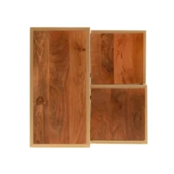 Camber 3 Tiered Plant Stand Side Table Gold - Powell Company -Baxton Studio Shop GUEST cdee5520 7a2f 4d2f 9df3 3bcc12d52007