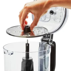 KitchenAid 7 Cup Food Processor - Black - KFP0718BM: Grinds, Chops, Shreds, Mixes, Blends, 3 Speeds, Dishwasher-Safe