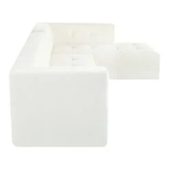 112.2"W Modern Minimalist L-Shaped Sofa, Chenillie Upholstered Modular Free Combination Sofa Set - ModernLuxe -Baxton Studio Shop GUEST ce4da1d7 6495 4952 bbf7 30414dd4c526