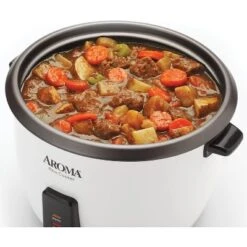 Aroma Housewares 256oz Cooked Pot-Style Rice Cooker ARC-7216NG Restored White -Baxton Studio Shop GUEST ce8d86a3 dedc 4da0 a8bb ec67f25fd383