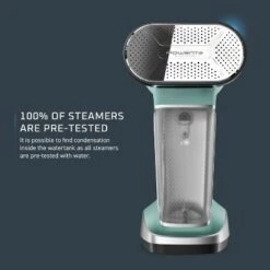 Rowenta Pure Force 2-in-1 Steamer & Iron, 1875W, Black & Green -Baxton Studio Shop GUEST cf0f3d63 00ce 4249 bdfc d7f9ea9c9303