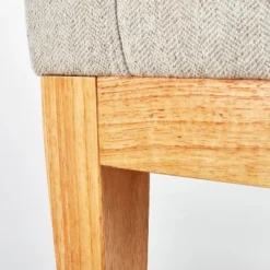 Woodland Hills Wood Base Chair Light Gray - Threshold™ Designed With Studio McGee -Baxton Studio Shop GUEST cf9ef36d 51ca 47b2 a7c7 338e62cb7f67