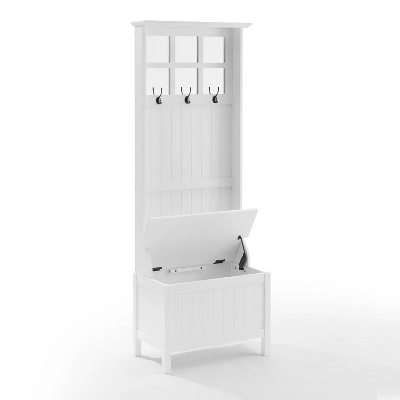 Plymouth Hall Tree White - Crosley 7 Plymouth Hall Tree White - Crosley - Image 7