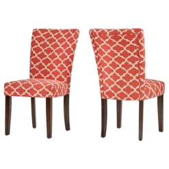 Set Of 2 Quinby Side Dining Chair - Inspire Q -Baxton Studio Shop GUEST d059b868 36e4 49b6 bb97 25fbcc099af8
