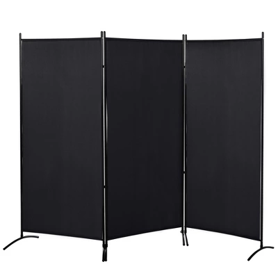 HOMCOM 3-Panel Room Divider Folding Privacy Screen Separator Partition Wall For Indoor Bedroom Office 100" X 72" 7 HOMCOM 3-Panel Room Divider Folding Privacy Screen Separator Partition Wall For Indoor Bedroom Office 100" X 72" - Image 7
