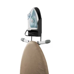 Laundry 360 Iron And Ironing Board Wall Mount Holder Black -Baxton Studio Shop GUEST d090cf26 72f3 4ff0 ba3b f64bae67f681