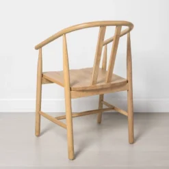 Sculpted Wood Dining Chair - Hearth & Hand™ With Magnolia -Baxton Studio Shop GUEST d0a5df2b ee0f 4307 8761 1f3ecd2c7740