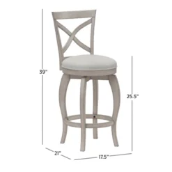 Ellendale Swivel Counter Height Barstool - Hillsdale Furniture -Baxton Studio Shop GUEST d0b838ca c79e 4695 bf79 1f687a09f276