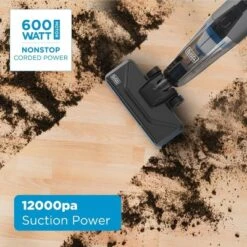 Black & Decker BLACK+DECKER Powerseries Flex 3-in-1 Corded Stick Vacuum: Lightweight, Bagless, HEPA Filter, Multi-Surface, 23ft Cord -Baxton Studio Shop GUEST d12915ab ef43 4f86 a5b8 4d67f155af1a
