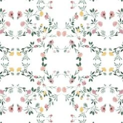 Vanity Chair In Kaleidoscope Floral - Skyline Furniture -Baxton Studio Shop GUEST d13f2885 602c 4dae 957a ce4c30b309d8