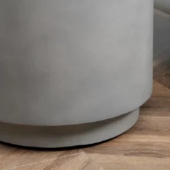 HOMCOM Lightweight Accent Table With Concrete Finish, Round Side Table With 4 Adjustable Feet For Indoor, Outdoor, Light Gray 9 HOMCOM Lightweight Accent Table With Concrete Finish, Round Side Table With 4 Adjustable Feet For Indoor, Outdoor, Light Gray -Baxton Studio Shop GUEST d15e90f2 edea 4911 9f47 d09363bce6da