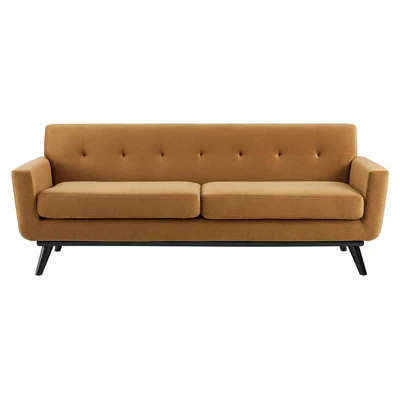 Engage Performance Velvet Sofa - Modway 4 Engage Performance Velvet Sofa - Modway - Image 4