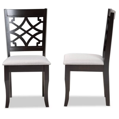 Set Of 2 Dining Chair - Baxton Studio 2 Set Of 2 Dining Chair - Baxton Studio - Image 2