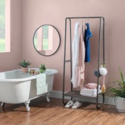 Roset Tall Coat Rack Pewter - Linon -Baxton Studio Shop GUEST d1f33820 e399 4753 8478 9682e5c743c6