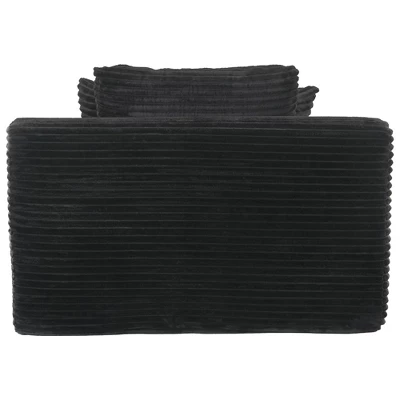 KWPZQEB 66'' Chaise Lounge Chair Indoor, Corduroy Cloud Couch, Fluffy Oversized Sofa Bed, Reading Longue Chair Sleeper Sofa For Bedroom, Living Room 7 KWPZQEB 66'' Chaise Lounge Chair Indoor, Corduroy Cloud Couch, Fluffy Oversized Sofa Bed, Reading Longue Chair Sleeper Sofa For Bedroom, Living Room - Image 7