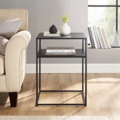 Braxton End Table Matte Black - Crosley 10 Braxton End Table Matte Black - Crosley -Baxton Studio Shop GUEST d2afc39b 8fe2 492f 9947 ba3d94de3f99