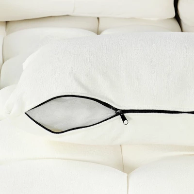 110.2"W Oversized U-Shaped Sectional Sofa, Pull-Out Sofa Bed With Double Storage Chaise Lounges And 2 USB Ports - ModernLuxe 13 110.2"W Oversized U-Shaped Sectional Sofa, Pull-Out Sofa Bed With Double Storage Chaise Lounges And 2 USB Ports - ModernLuxe - Image 13