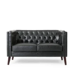Holasek Contemporary Upholstered Tufted Loveseat - Christopher Knight Home 19 Holasek Contemporary Upholstered Tufted Loveseat - Christopher Knight Home -Baxton Studio Shop GUEST d492a292 8793 4440 ad08 ec1db6241df3