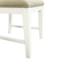 6pc Barrett Round Dining Set White - Picket House Furnishings -Baxton Studio Shop GUEST d4cef612 9274 4bc1 9fb1 93e3be624617