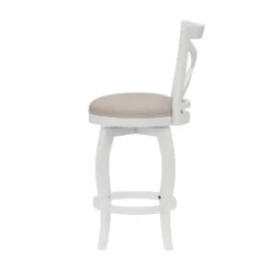 25" Ellendale Wood Counter Height Barstool White - Hillsdale Furniture -Baxton Studio Shop GUEST d5043338 326e 46d0 b9e1 eb5950a8fc57