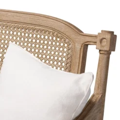 Clemence Upholstered Whitewashed Wood Sofa Loveseat Ivory/Oak - Baxton Studio 14 Clemence Upholstered Whitewashed Wood Sofa Loveseat Ivory/Oak - Baxton Studio -Baxton Studio Shop GUEST d5094b83 6e98 452c bafd b0894ac79e7c