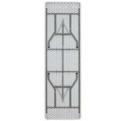 Emma And Oliver 8-Foot Granite White Plastic Folding Table - Banquet / Event Folding Table -Baxton Studio Shop GUEST d511531b 2885 4dec af38 a5f3c12afe8d