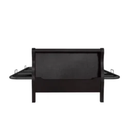 Full Brayden Wood Arm Futon Frame Espresso - Room & Joy -Baxton Studio Shop GUEST d5e8479d ff9c 46bc 80cc 0b03d058e772