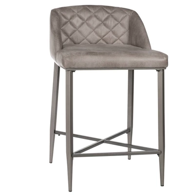 Set Of 2 Phoenix Non Swivel Counter Height Barstool Gray - Hillsdale Furniture 2 Set Of 2 Phoenix Non Swivel Counter Height Barstool Gray - Hillsdale Furniture - Image 2