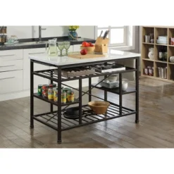 Lanzo Kitchen Island - Acme Furniture -Baxton Studio Shop GUEST d624bb58 3fd3 4023 9009 9aea33828435