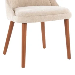 LumiSource Set Of 2 Rina Fabric Chair Walnut Wood 18 LumiSource Set Of 2 Rina Fabric Chair Walnut Wood -Baxton Studio Shop GUEST d65ccc54 5000 4d74 8169 e2400fa000bf