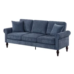 Evok Contemporary Chenille Upholstered Sofa - MiBasics -Baxton Studio Shop GUEST d67dac51 0000 48dc b685 9898645132b3