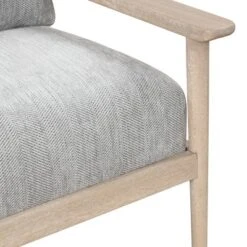 Retro Accent Chair With Solid Wood Frame And Vertical Slatted Back-ModernLuxe 26 Retro Accent Chair With Solid Wood Frame And Vertical Slatted Back-ModernLuxe -Baxton Studio Shop GUEST d6bc5ee1 3e98 447b 8787 87d3b94d92b7