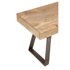 Natural Solid Wood Bench Light Brown - Olivia & May -Baxton Studio Shop GUEST d786ef31 0af5 453d 9a52 61e77e8a1734