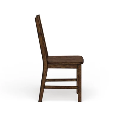 Set Of 2 Kopec Industrial Side Chairs Walnut - HOMES: Inside + Out 4 Set Of 2 Kopec Industrial Side Chairs Walnut - HOMES: Inside + Out - Image 4