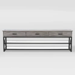 Houston TV Stand For TVs Up To 90" - CorLiving -Baxton Studio Shop GUEST d7f1822a 15b0 4b79 b432 61994cef43b9