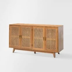 Buthrotos Living Room Solid Wood TV Stand For TVs Up To 65" | KARAT HOME 21 Buthrotos Living Room Solid Wood TV Stand For TVs Up To 65" | KARAT HOME -Baxton Studio Shop GUEST d8d5f78d b3d4 4ce7 a601 bd58139942dc