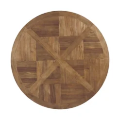 6pc Barrett Round Dining Set White - Picket House Furnishings -Baxton Studio Shop GUEST d9ad63d5 8798 46ba 95ee 1188279f097d