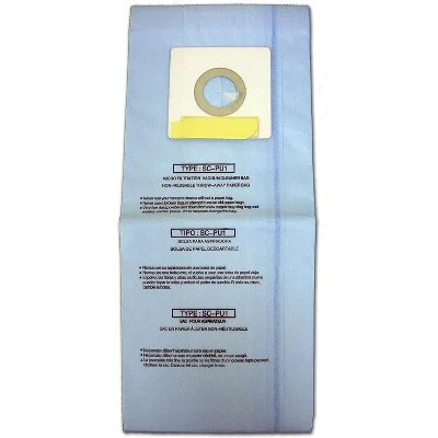 EnviroCare Replacement Micro Filtration Vacuum Cleaner Dust Bags Made To Fit Sanyo Uprights Type PU-1, 9 Bags 1 EnviroCare Replacement Micro Filtration Vacuum Cleaner Dust Bags Made To Fit Sanyo Uprights Type PU-1, 9 Bags