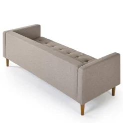 73" Pascal Sofa Oatmeal - Zinus -Baxton Studio Shop GUEST d9f23ce0 cb09 471c 9819 1afd4d36e099