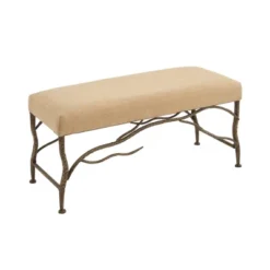 Farmhouse Wood Rectangle Bench Brown - Olivia & May -Baxton Studio Shop GUEST da810cb5 4a97 4fe6 97e3 132042dd4848