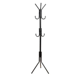 Mind Reader 3-Tier Standing Coat Rack, 11 Hooks -Baxton Studio Shop GUEST dadcb2d4 d745 4eae a1ba abca2f43f28f