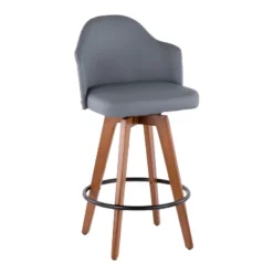 26" Ahoy Mid-Century Modern Counter Height Barstool - LumiSource 22 26" Ahoy Mid-Century Modern Counter Height Barstool - LumiSource -Baxton Studio Shop GUEST db4cc9ae 6a2c 4013 8329 bcf3c6dd6983