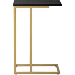 Harton C Shape Side Table - Serta -Baxton Studio Shop GUEST db6af783 2c49 4bae aee7 61fa1afbc581